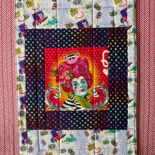 American Girl Doll Quilt from Tula Pink's Curiouser & Curiouser Collection